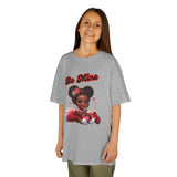 Be Mine Valentine Child Tee Blk