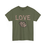 Cheetah Print Love Tee