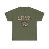 Cheetah Print Love Tee