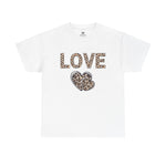 Cheetah Print Love Tee