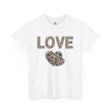 Cheetah Print Love Tee