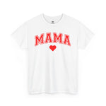 Mama Heart  T-Shirt (Red)