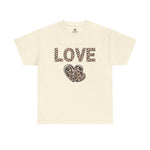 Cheetah Print Love Tee