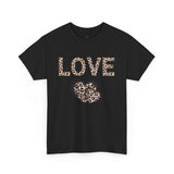 Cheetah Print Love Tee