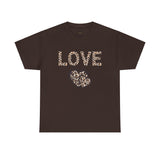 Cheetah Print Love Tee