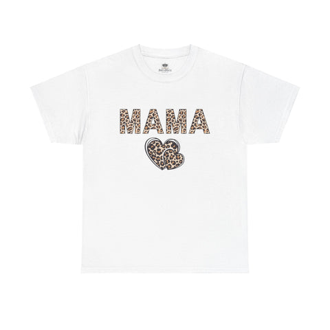 Cheetah Print Mama Tee