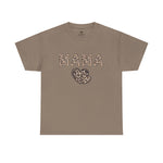 Cheetah Print Mama Tee