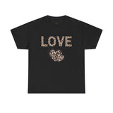 Cheetah Print Love Tee