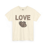 Cheetah Print Love Tee