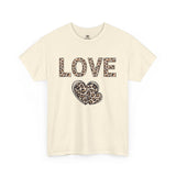 Cheetah Print Love Tee